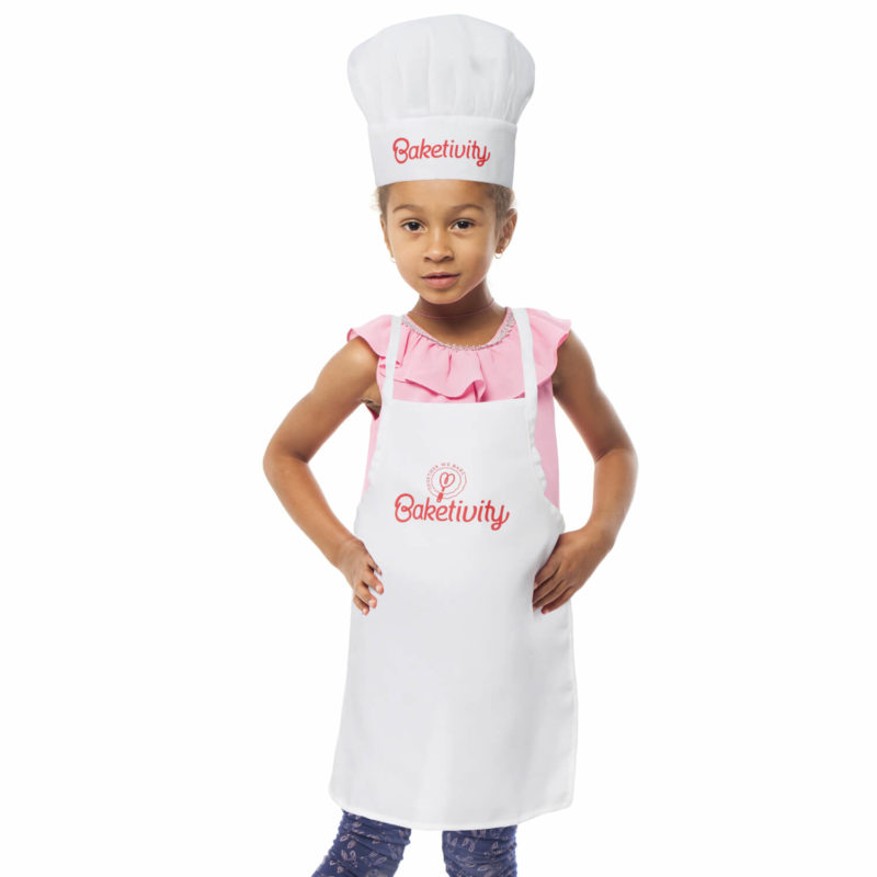 Kids Baketivity Apron With Chef Hat Kids Baketivity Apron With Chef Hat