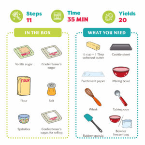 Snowball Cookies Baking Kit