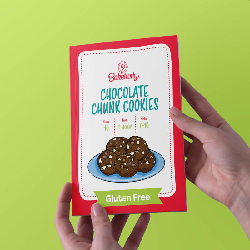 Gluten Free Chocolate Chunk Cookies Baking Kit Gluten Free Chocolate Chunk Cookies Baking Kit