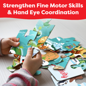 Baketivity Food Around the World Kids Puzzle