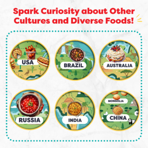 Baketivity Food Around the World Kids Puzzle