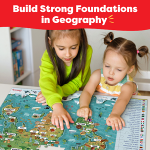 Baketivity Food Around the World Kids Puzzle