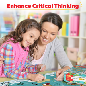 Baketivity Food Around the World Kids Puzzle