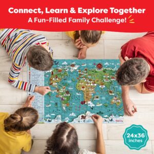 Baketivity Food Around the World Kids Puzzle