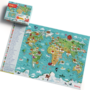 Baketivity Food Around the World Kids Puzzle