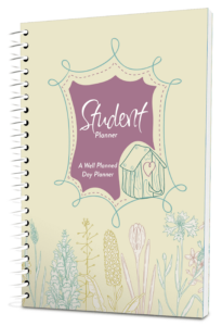 Well Planned Day: Student Planner (Grades 3-8)  - Apple Blossom