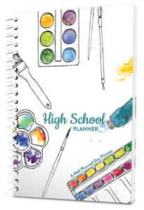Well Planned Day: High School Planner - Arts and Crafts