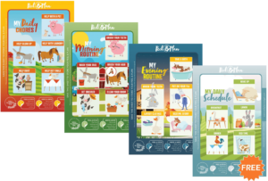 Chore Charts: 2-4 Year Old - Barnyard (8x10 Portrait)