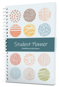 Well Planned Day: Student Planner (Grades 3-8)  - Circles