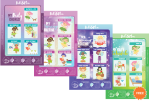 Chore Charts: 2-4 Year Old - Fairies (8x10 Portrait)