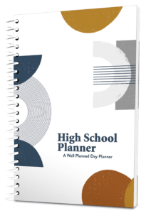 Well Planned Day: High School Planner - Mid Century