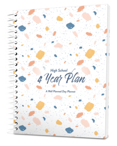 Well Planned Day: High School 4 Year Plan (2025-2029) - Venetian