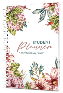 Well Planned Day: Student Planner (Grades 3-8)   - Wild Rose