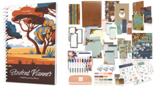 ULTIMATE STUDENT BUNDLE: Well Planned Day: Student Planner (Grades 3-8)  - Venetian