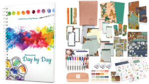 ULTIMATE BUNDLE - Well Planned Day: Homeschool Planner - Arts and Crafts  Digest (1-2 Students)